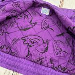 VINTAGE RAINBOW WEST PURPLE PUFFER JACKET Size M Photo 6