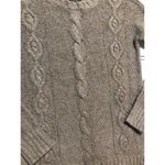 American Eagle Cable Knit Size Small Sweater Grey Neutral Closet Staple Photo 2