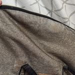 Victoria's Secret  Sparkling Tote - Black and Gold Photo 4