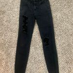 American Eagle  Distressed Black Jeans Photo 0