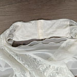 Victoria's Secret Victoria’s Secret Vintage Gold Label White Bridal Teddy Bodysuit Size Medium‎ Photo 6