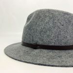 Forever 21 Felted Wool Fedora with Band in Gray | Size S/M Photo 4