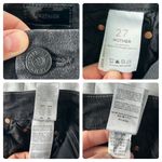 Mother Looker Ankle Fray jeans Night Hawk 27 Black Photo 11