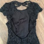 Lulus  Black Lace Evening Dress Size Small Photo 7