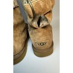 UGG  Remora Short Boots Womens Size 9 Chestnut Leather Shearling Fur Lined Photo 3