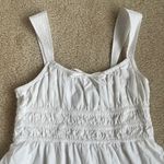 Like New Aritzia Sunday Best Martine Poplin Mini Dress in White Women’s Large Photo 2