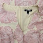 Roz & Ali Pink and Cream Floral Midi Dress Sz 8 Photo 4