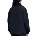 Sandro  Ronald Jacket Black With Gold Hardware. Corduroy Accents. Photo 1