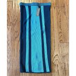 NY & Co X Eva Mendes NWT green striped fitted skirt M Size M Photo 8