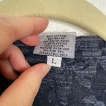 CP Shades VTG  Black Floral‎ Button Down Cotton Rayon Jacket LargeG Photo 4