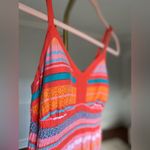 Athleta Striped Smocked Maxi Dress Summer Festival Travel Resortwear Boho Vacay Photo 2