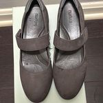Nurture Mytime Pumice grey wedge Mary Jane shoes Gray Size 9.5 Photo 0