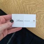 Lovers + Friends  Skinny Pants With Exposed O Ring Front Zip in Black Photo 3