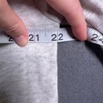 Vans  Off The Wall Womens Large Gray Floral Cropped Graphic Hoodie Sweatshirt Photo 10