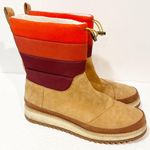 Toms  Women’s Size 9.5 Quilted Multicolor McKenna Winter Boots Photo 2