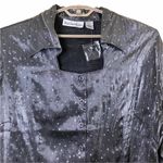Blue Diamond Plus Metallic Silver Sparkles Shirt Silver Size undefined Photo 1