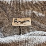 No Boundaries Fold Over Flare Women’s Gray Sweat Pants Sz XS EUC Photo 3