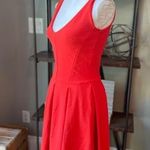 La Petite Robe di Chiara Boni Corie Dress Orange Womens Size 42 US 6 Photo 7