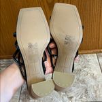 Dolce Vita Strappy Square Toe Heels w/ Faux Wooden Block Heel Photo 10