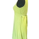 Lime Green Sleeveless Metropolitan Dress Photo 2