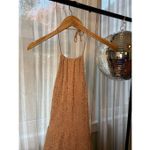 Nightcap  Clothing Diamond Lace Halter Blush Gown Photo 4