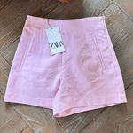 ZARA NWT  Pink Shorts Size XSmall Photo 0