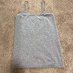 Energie Gray And Brown  Spaghetti Strap Tank Top. Has adjustable straps. Photo 0