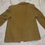 Fleet Street  Wool Tan Button Up Jacket Size 12 Petite with Button detailing Photo 5