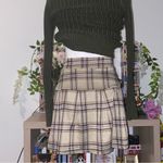 Derek Heart 90s vintage style whimsical dark academia plaid mini skirt Photo 7