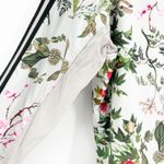 KASTEL Womens Secret Garden Floral 1/4 Zip Long Sleeve Golf Tennis Top Size 1X Blue Photo 2