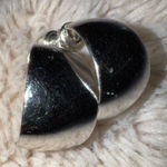 Vintage Napier Silver Tone Wide Hoop Screw Clip On‎ Earrings Chunky Photo 0