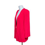 Carolina Herrera  Studio‎ for Saks Vintage Open Red Blazer Jacket Size 14 Photo 4