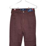 Hollister  Women's Pants Highest-Rise Bootcut Leg Split Side Hem Brown 23x31‎ NWT Photo 3