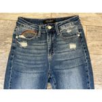 Judy Blue  Denim Jeans size 0 / 24 Straight Leg JB88438‎ Rainbow Gay Pride Boho Photo 1