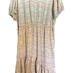 Vera Wang SIMPLY VERA  Sundress Womens XXL Multicolor Tie Dye Flowy Empire Waist Photo 0