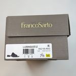 Franco Sarto  Women's Loran Stacked Heel Slide Dress Sandals-Blk Leather-Size 7.5 Photo 5