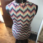 Stitchfix Pixley knit faux wrap sleeveless shirt Purple Size M Photo 2