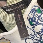 BCBG MAXAZRIA Ellena Luxe Floral Jacquard Tiger Lily Dress Size XS Photo 2