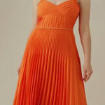 Karen Millen  Chain Detail Pleated Dress - Size 6 - NEW With‎ Tags. Photo 0