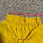 BCBGeneration  Tie-Front Shorts Yellow- Size XS Photo 10