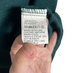 High Ruffle Neck Sleeveless Blouse in Dark Green Size M Size M Photo 7