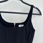 LPA Corset Top Womens XS Black Prescott Cropped Square Neck Minimalist Going Out Photo 2