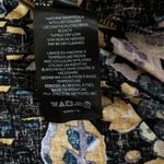 Free People ‎ Summer In Tulum Linen Tunic Top Purple Women's Large Boho Floral Photo 4