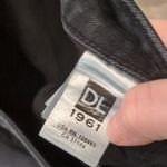 DL1961  Mara Instaculpt Straight Ankle Studded Ocean Black Jeans Size 28 Photo 4