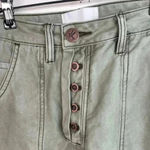 One Teaspoon ‎ Olive Straight Leg Cargo Utility Pant With Exposed Buttons Photo 4