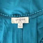 Umgee  Dress Women Small Turquoise Blue Mini Shift Crochet Tank‎ Dress Summer Photo 5