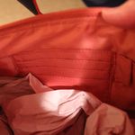 Tommy Hilfiger Vintage Satchel Purse Bag Leather & Canvas Photo 4