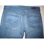 New Womens Designer Citizens of Humanity Bridgitte Jeans 28 USA Straight Leg Blue Photo 2
