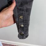 Rock & Republic Vintage  Washed Black Camo‎ Women’s Moto Jacket Size Small Photo 5