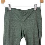 Athleta  Mind Over Mat Lattice Capri Leggings Dark Green Athletic Workout Size XS Photo 3